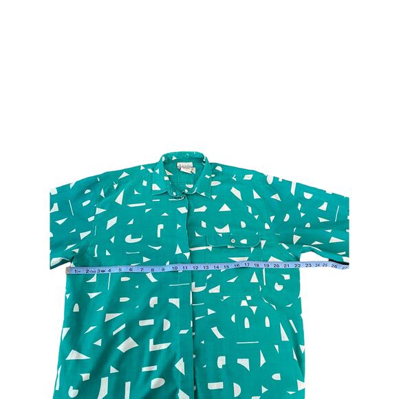 VTG Levi’s Men's Sportswear Abstract Preppy Casual Button Down Shirt Size Large - Picture 9 of 11